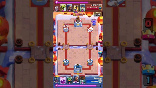 Clash Royale Game play - with Apple iPhone 6 смотреть онлайн