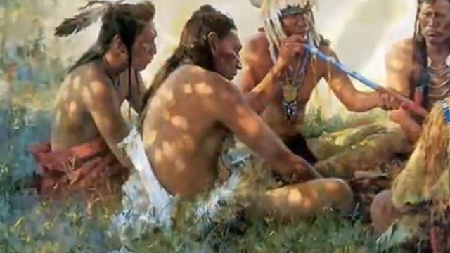 Native American Flute and Shamanic drums .mp4 смотреть онлайн