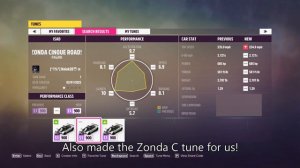 Forza Horizon 5 - New Pagani Zonda Cinque Engine Sound Update! (S1-Class)