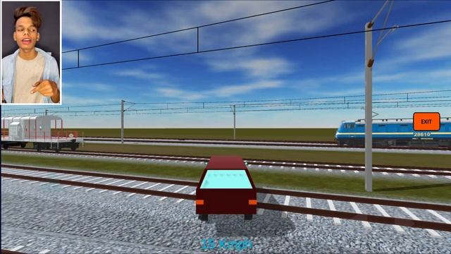 TRYING WEIRD THINGS IN THIS GAME BUT FAILED || INDIAN TRAIN CROSSING 3D || WEIRD THINGS смотреть онлайн