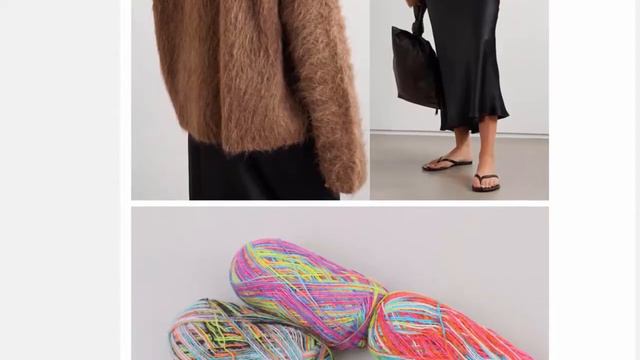 Радужное градиентное плюшевая Ангорская пряжа смотреть онлайн