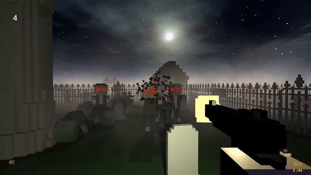 The Hateful Dead [Gameplay HD]. Воксельные зомби атакуют! смотреть онлайн