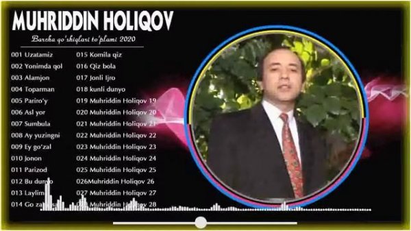 Muhriddin Holiqov eski qo'shiqlari - Мухриддин Холиков старые песни