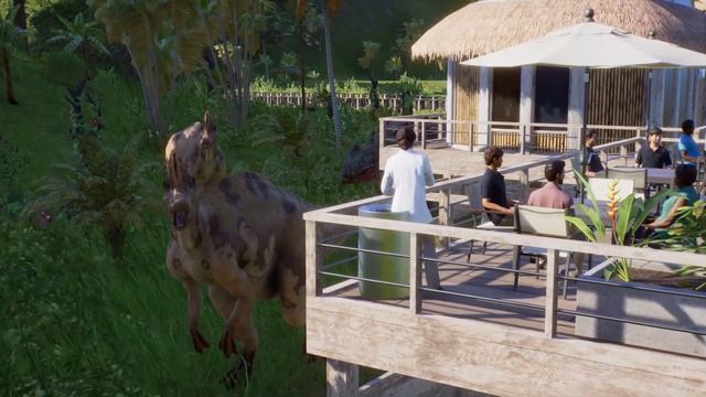 (Part 1) JPOG in Jurassic World Evolution 2 - Park inspired by Jurassic Park Operation Genesis смотреть онлайн