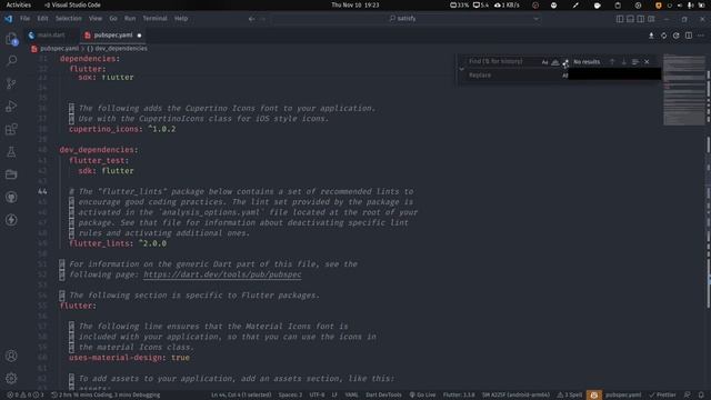 Flutter Tutorial - An easy way to clean up your Pubspec.yaml file. смотреть онлайн