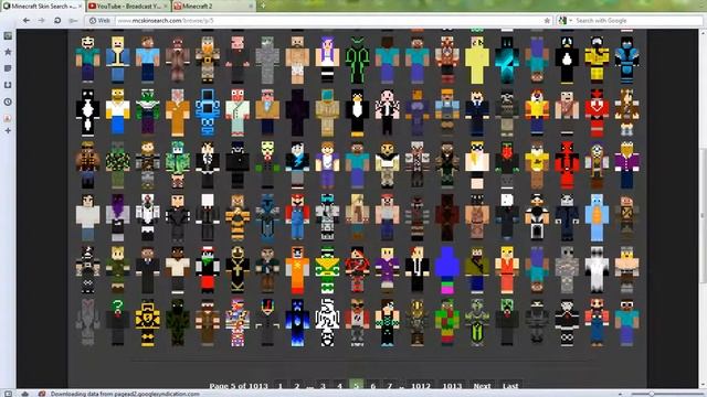 Скины майнкрафта смотреть онлайн