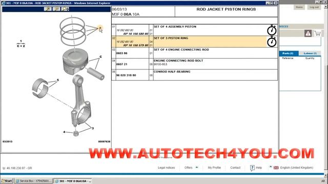 Peugeot Service Box Online| كتالوج قطع غيار بيجو اون لاين смотреть онлайн