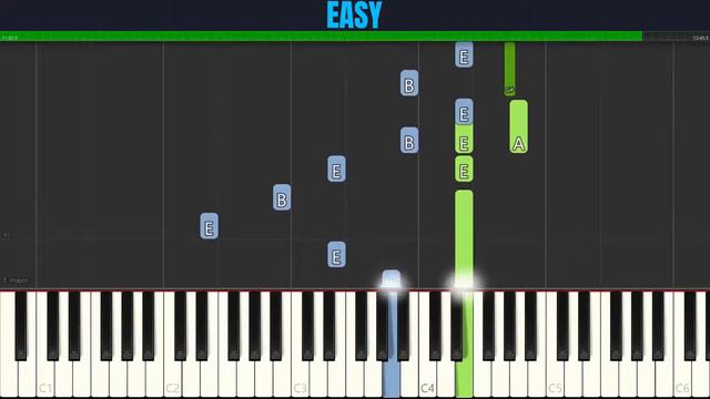 Linkin Park - Crawling | 3-LEVELS Piano Tutorial