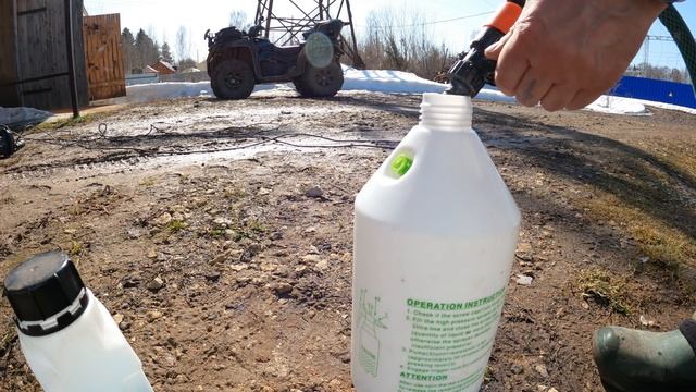 Затопило участок - откачиваем воду. смотреть онлайн