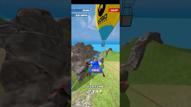 Base jump wing Suit Flying All levels gameplay - Android, iOS смотреть онлайн