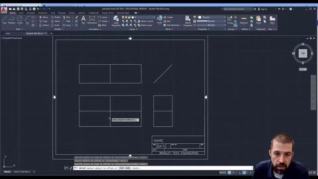 AutoCAD: Drawing Page 1 - Part 6 смотреть онлайн