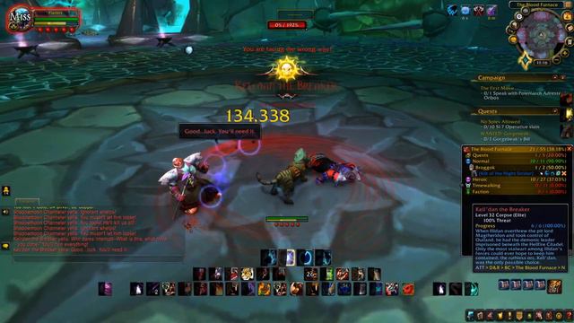 Blood Furnace Raw Gold Farm!!! | World Of Warcraft | 9.2.7 смотреть онлайн