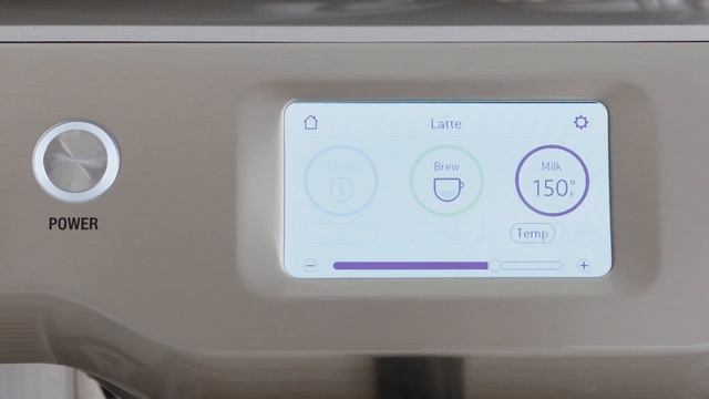 The Oracle® Touch | How to adjust the temperature and texture of your microfoam milk | Breville USA смотреть онлайн