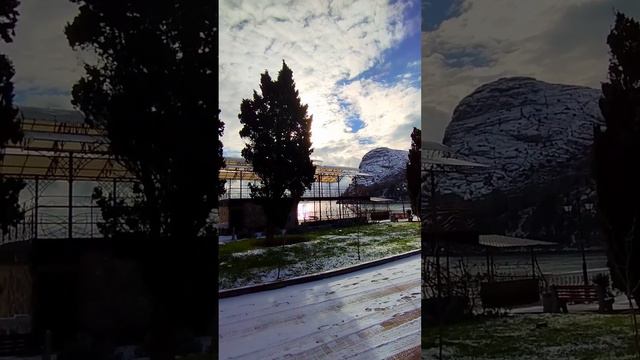 Зимняя сказка. Набережная. Новый Свет. Январь. смотреть онлайн