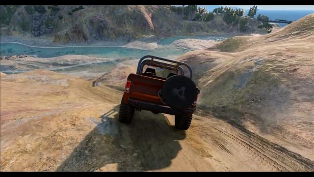 Beam.NG Drive - Realistic Car Driving & Crashes - BONUS |Ford Bronco - Extreme Sand Dune Bashing| смотреть онлайн