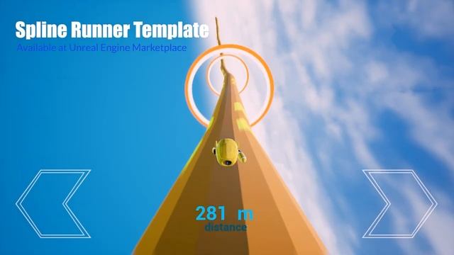 Spline Runner Game Template - UE5 смотреть онлайн