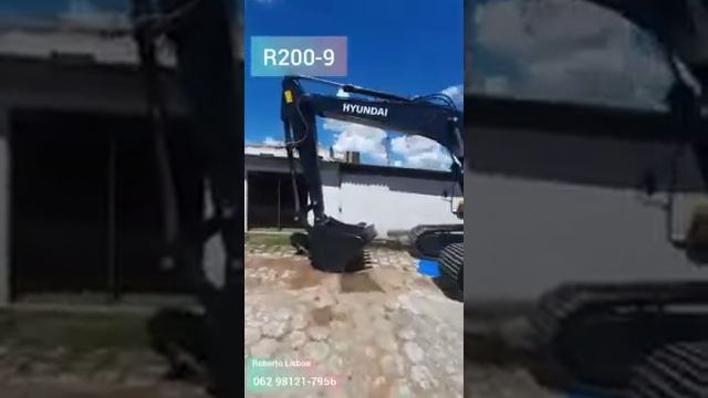Diferença entre as Escavadeira R220LC-9 e R200-9 da Hyundai смотреть онлайн