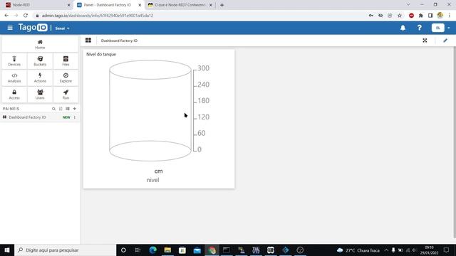 Aplicação IOT com Node-RED ,TAGO IO, TIA Portal, PLCSIM e o Factory IO. смотреть онлайн