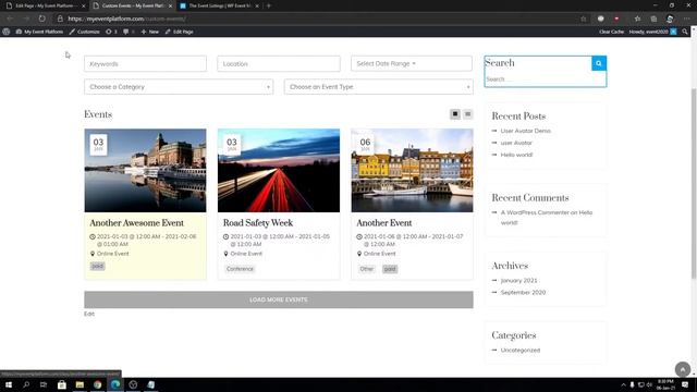 How The [per_page] Attribute Work With Event Listings Shortcode In #WordPress смотреть онлайн