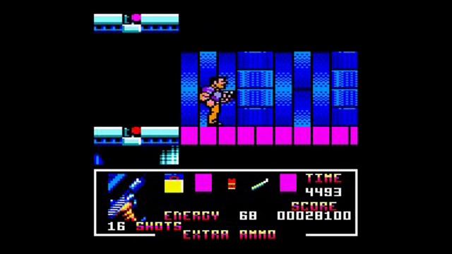Levels from Hell, Total Recall (Amstrad CPC), level 1 смотреть онлайн