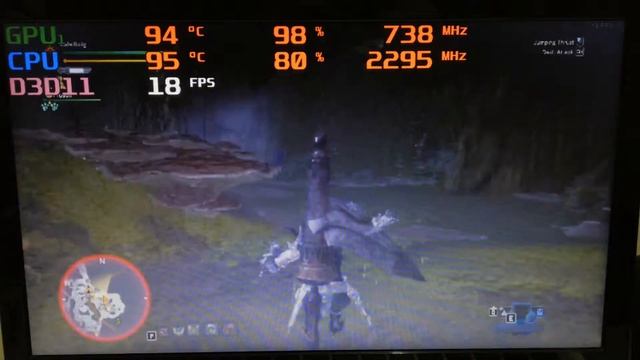 Monster Hunter World - Nvidia GT 720m Laptop смотреть онлайн