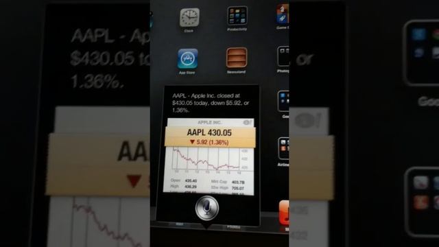 Siri Running on iPad 2 iOS 6.1 смотреть онлайн