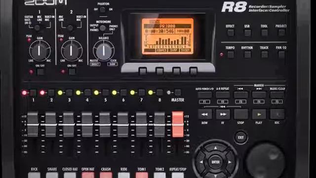 Zoom R8 Recording Rock Song смотреть онлайн