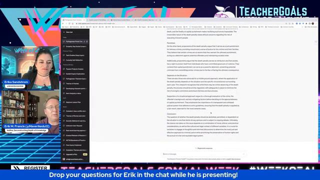 Day 4 Using AI to Deepen Depth of Knowledge w/ Erik Francis #WeekofAI смотреть онлайн