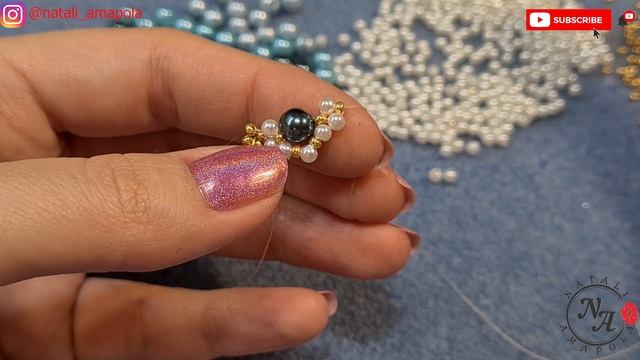 Bead bracelet/Diy Bracelet/Bracelet/Tutorial/Браслет из бисера/Браслет своими руками/Натали Амапола смотреть онлайн
