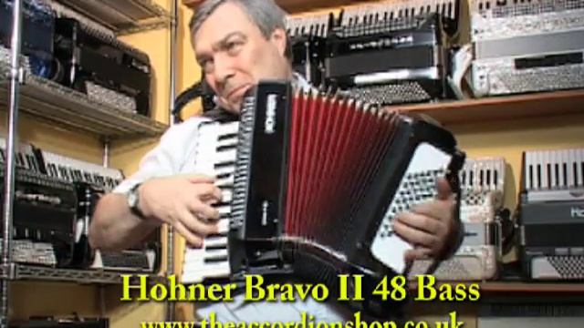 Hohner Bravo II 48 Bass Accordion смотреть онлайн