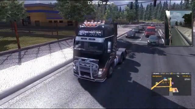 ETS 2 Volvo FH16 Globetrotter XL смотреть онлайн