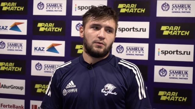 Игорь Ищенко после матча "Снежные Барсы" - "Актобе" (17.11.2020) смотреть онлайн