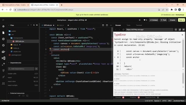 How to Build a QR Code Generator Using React JS смотреть онлайн