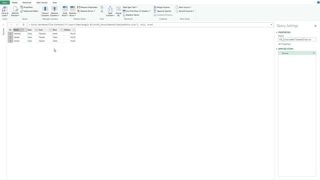 Power Query: Consolidate All Tables In A Workbook At Once смотреть онлайн