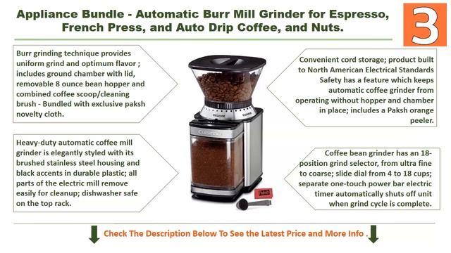 Best Burr Coffee Grinder | Best Burr Coffee Grinder 2017 | Best Burr Grinder Under 200 смотреть онлайн