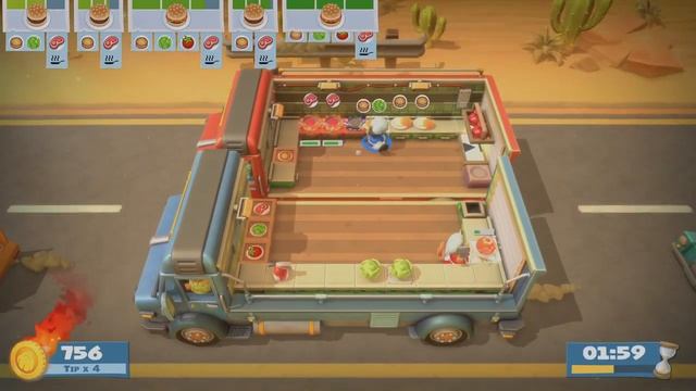Overcooked! All You Can Eat 2-1 4 Stars смотреть онлайн