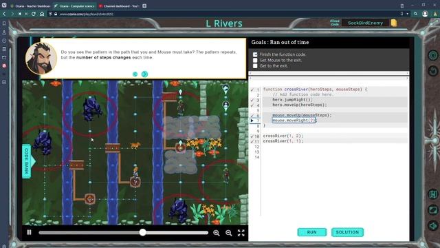 Ozaria - Javascript - Chapter 4 - Module 3 - L Rivers смотреть онлайн