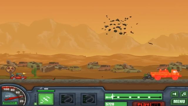 Road Of Fury, Игры для мальчиков, гонки на крутых тачках с пушками смотреть онлайн