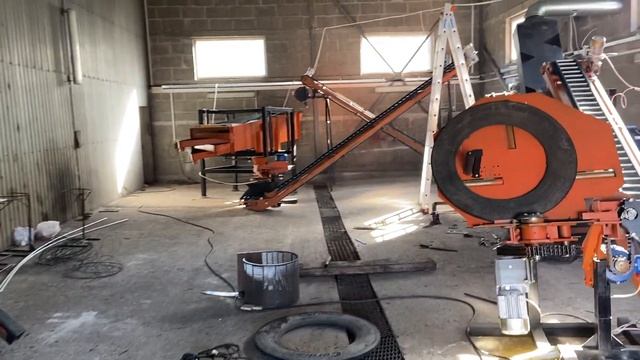 Линия переработки шин в резиновую крошку ГС-500 смотреть онлайн