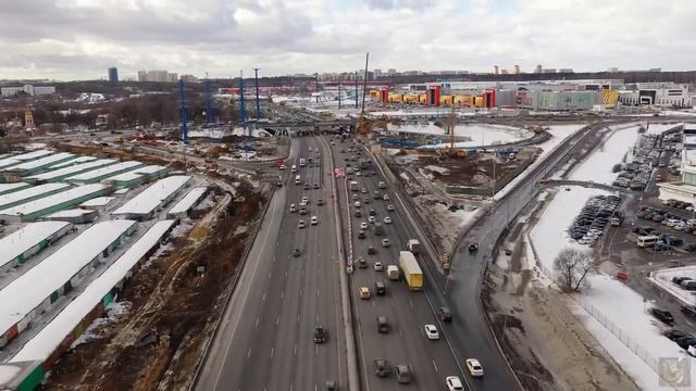 Развязки Алтуфьевского и Осташковского шоссе с МКАД, что изменилось за 2,5 недели смотреть онлайн