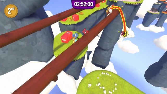 THIS GAME HURTS MY BRAIN! | Fling to the Finish w/@Timrongames смотреть онлайн