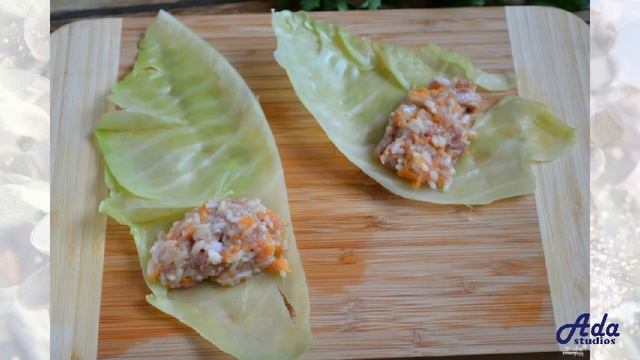 Голубцы, фаршированные мясом и рисом Рецепт, пошаговый, как приготовить, вид смотреть онлайн
