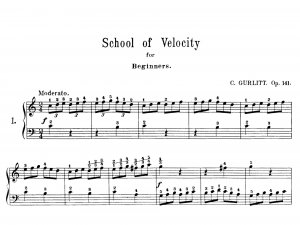 Гурлитт К.  Школа беглости для начинающих. 24 этюда ор. 141