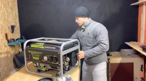 Генератор 3кВт бензин Медь Обмотка#генератор #дом #гараж #генераторы #свет