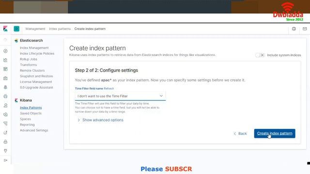 How To Create Index Pattern In Kibana | Kibana Tutorial