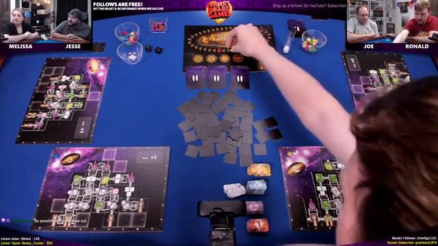 GALAXY TRUCKER | Session 1, 4 Players смотреть онлайн