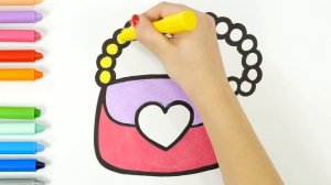 рисуем сумочку рисунки для детей