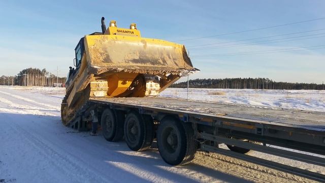бульдозер, Трал, зима, вахта. смотреть онлайн