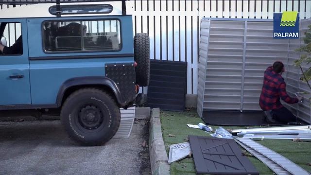 Монтаж сарая Palram SkyLight смотреть онлайн