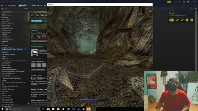 Skyrim VR With Samsung Odyssey part 6 смотреть онлайн